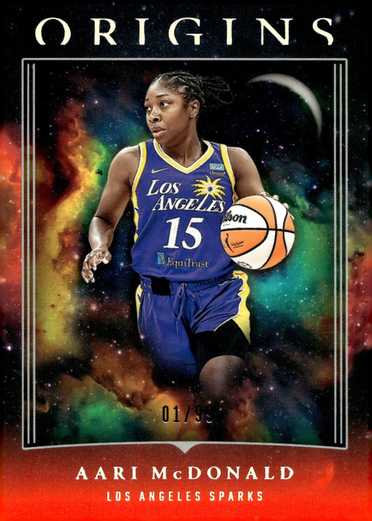 Aari McDonald 2024 Panini WNBA Origins Red 01/99 #3 - Collector Store LLC