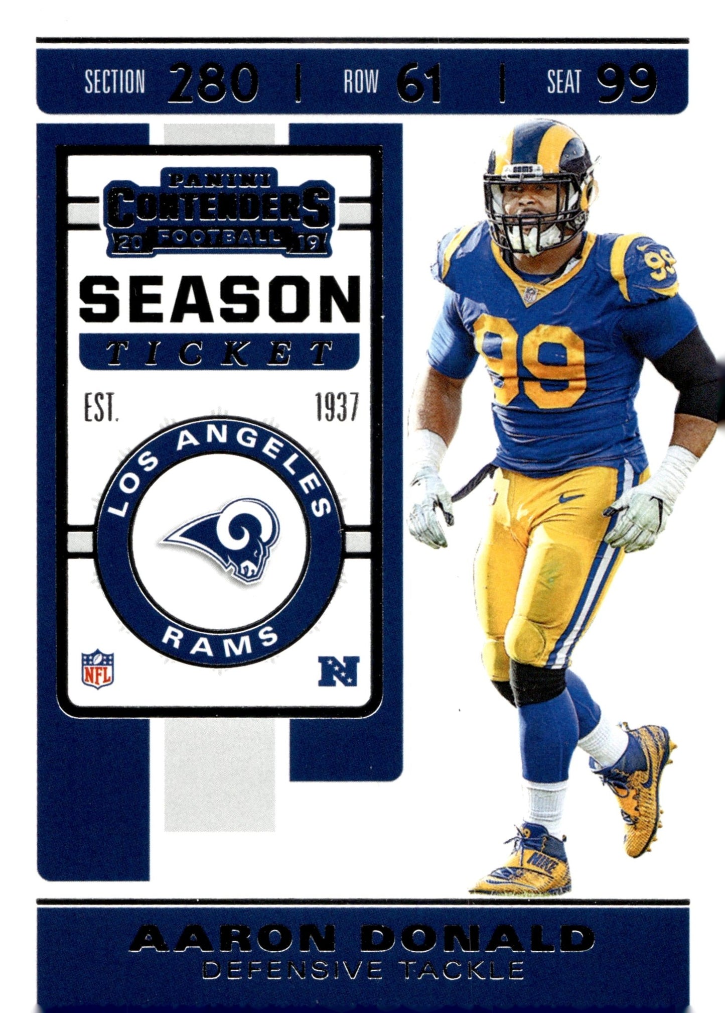 Aaron Donald Football Lot of 10 - Collector Store LLC