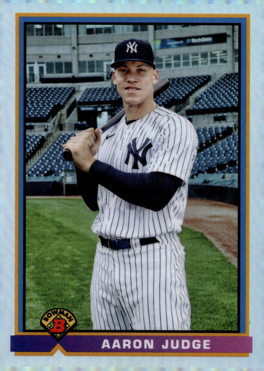 Aaron Judge 2021 Bowman Chrome '91 Refractor #91B - AJ - Collector Store LLC