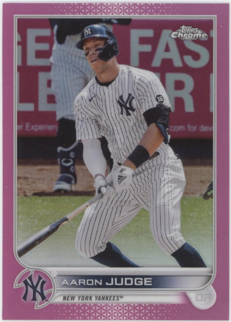 Aaron Judge 2022 Topps Chrome Pink Refractor #99 - Collector Store LLC