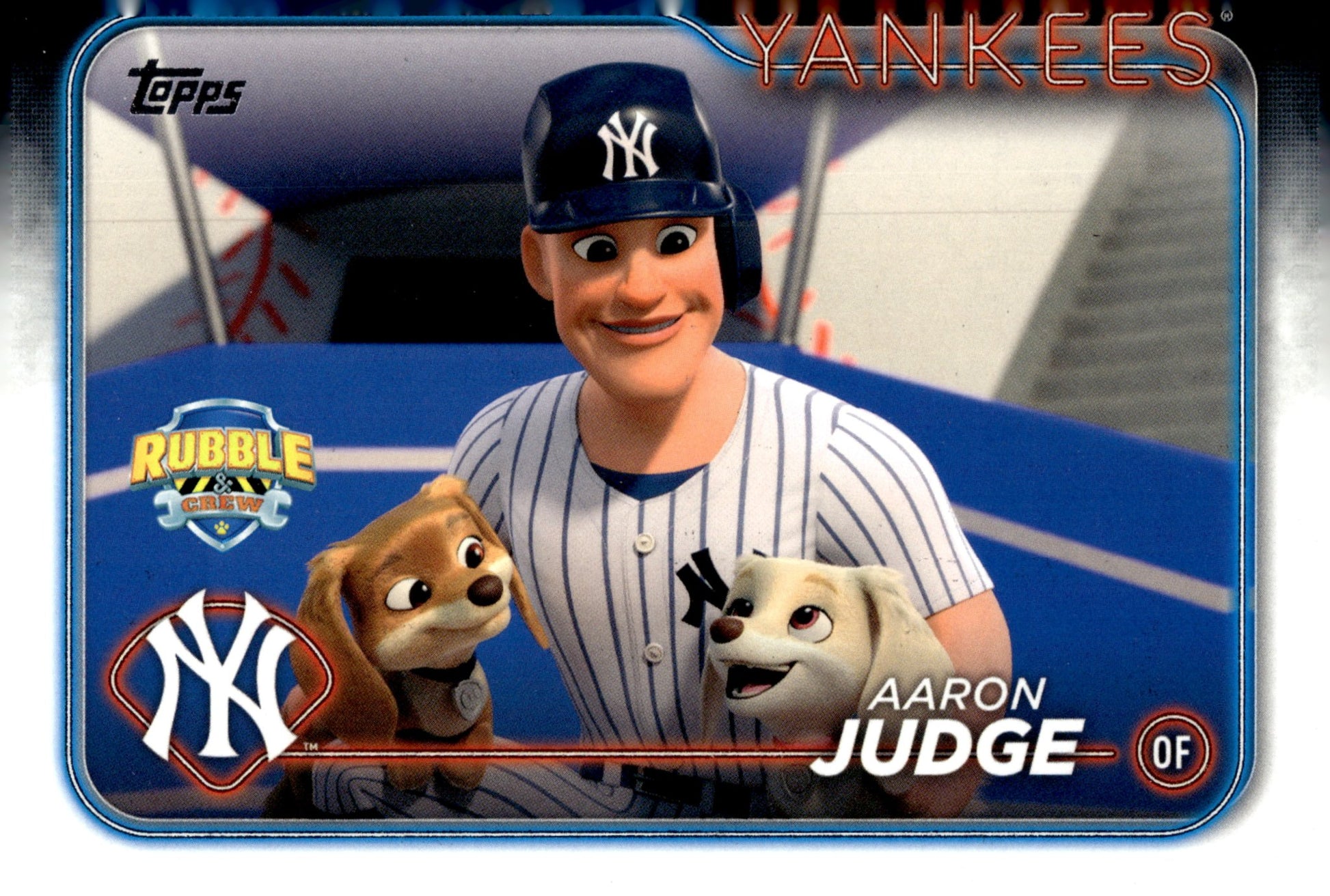 Aaron Judge 2024 Topps Update Series Paw Patrol Rubble #PP - 2 #2 - Collector Store LLC