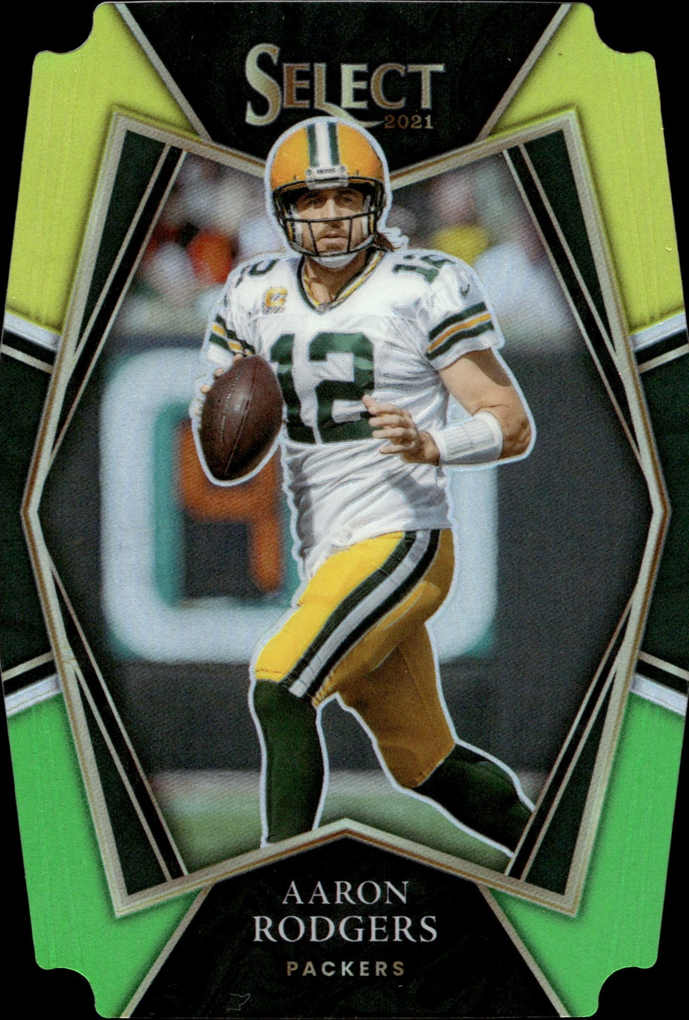 Aaron Rodgers 2021 Panini Select Tri Color Prizm #114 - Collector Store LLC