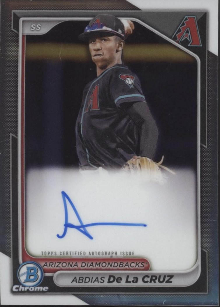 Abdias De La Cruz 2024 Bowman Chrome Auto CPA - ADL - Collector Store LLC
