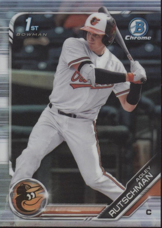 Adley Rutschman 2019 Bowman Chrome Refractor #BDC - 1 - Collector Store LLC