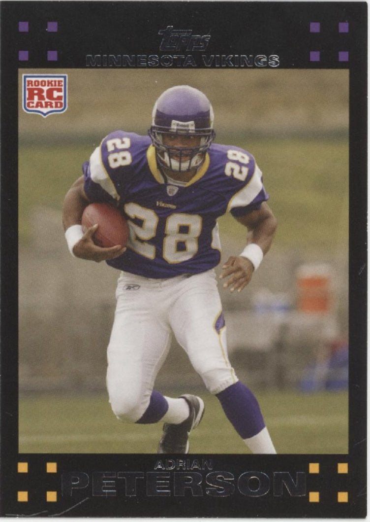 Adrian Peterson 2007 Topps RC #301 #2 - Collector Store LLC