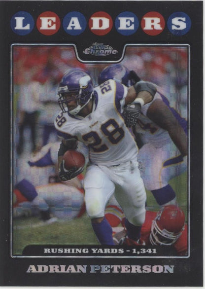 Adrian Peterson 2008 Topps Chrome Refractor #TC125 - Collector Store LLC