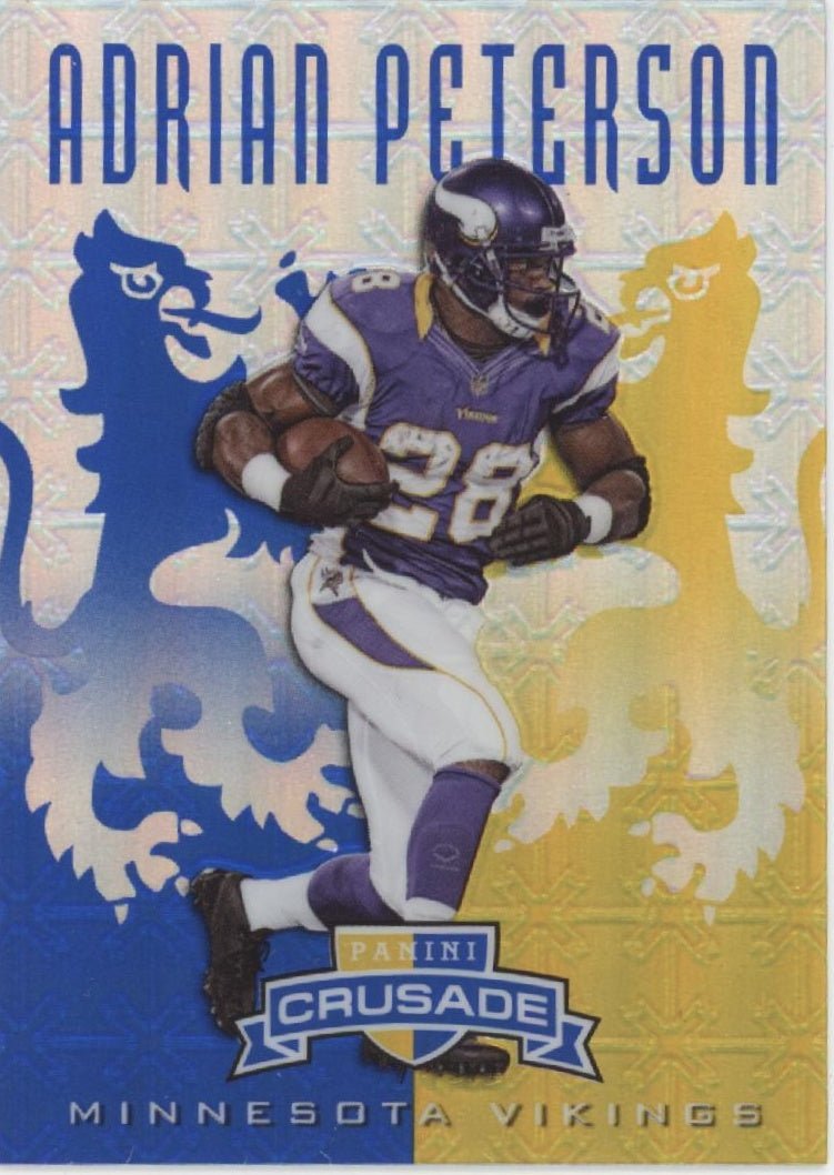 Adrian Peterson 2013 Panini Rookies & Stars Crusade Refractor #2 - Collector Store LLC