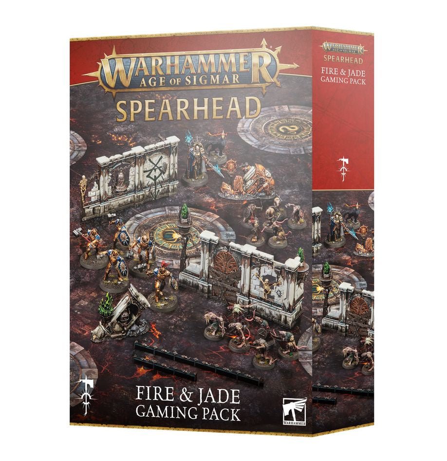 Age of Sigmar: Spearhead - Fire & Jade Gaming Pack - Collector Store LLC