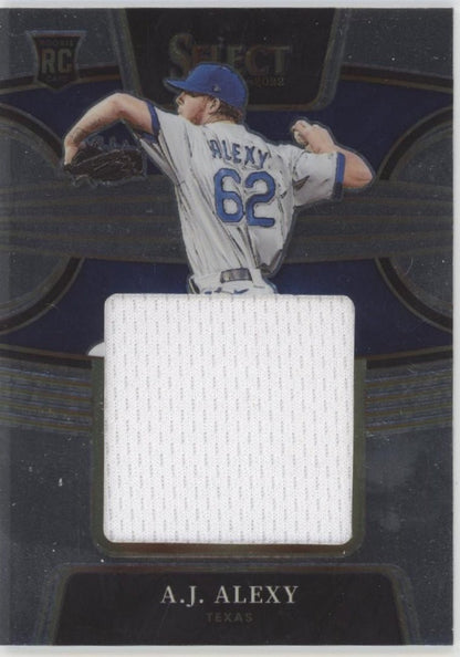 AJ Alexy 2022 Panini Select Swatch RC #RJS - AX - Collector Store LLC