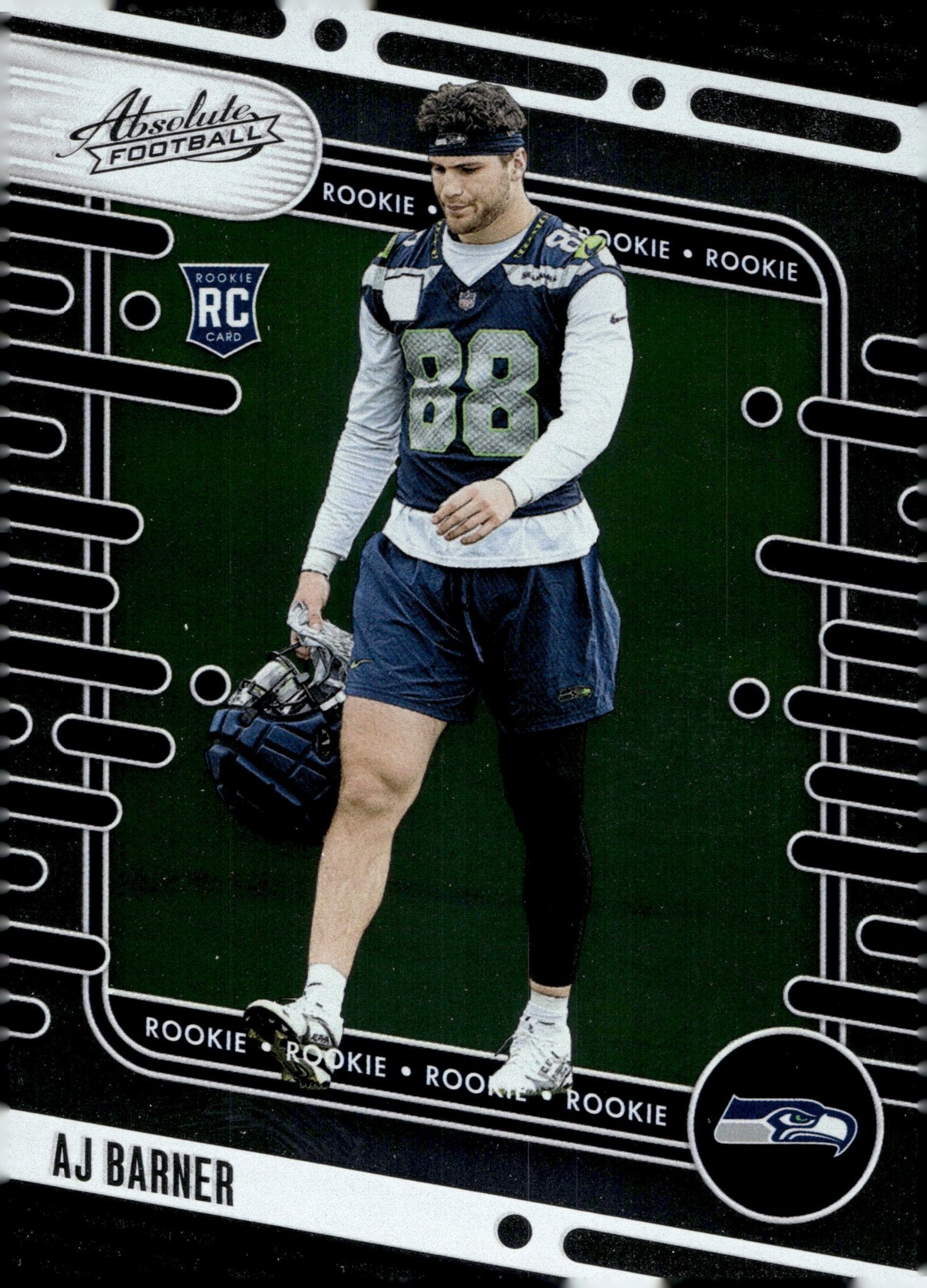 AJ Barner 2024 Panini Absolute RC #184 - Collector Store LLC