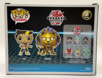 Ajit & Pharol Funko Pop! Bakugan Armored Alliance 2 Pack Target Exclusive - Collector Store LLC