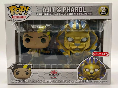 Ajit & Pharol Funko Pop! Bakugan Armored Alliance 2 Pack Target Exclusive - Collector Store LLC