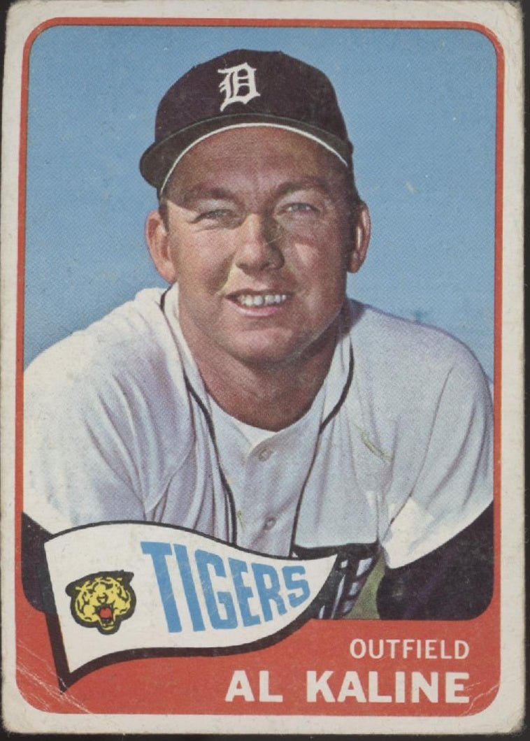 Al Kaline 1965 Topps #130 Detroit Tigers PR - Collector Store LLC