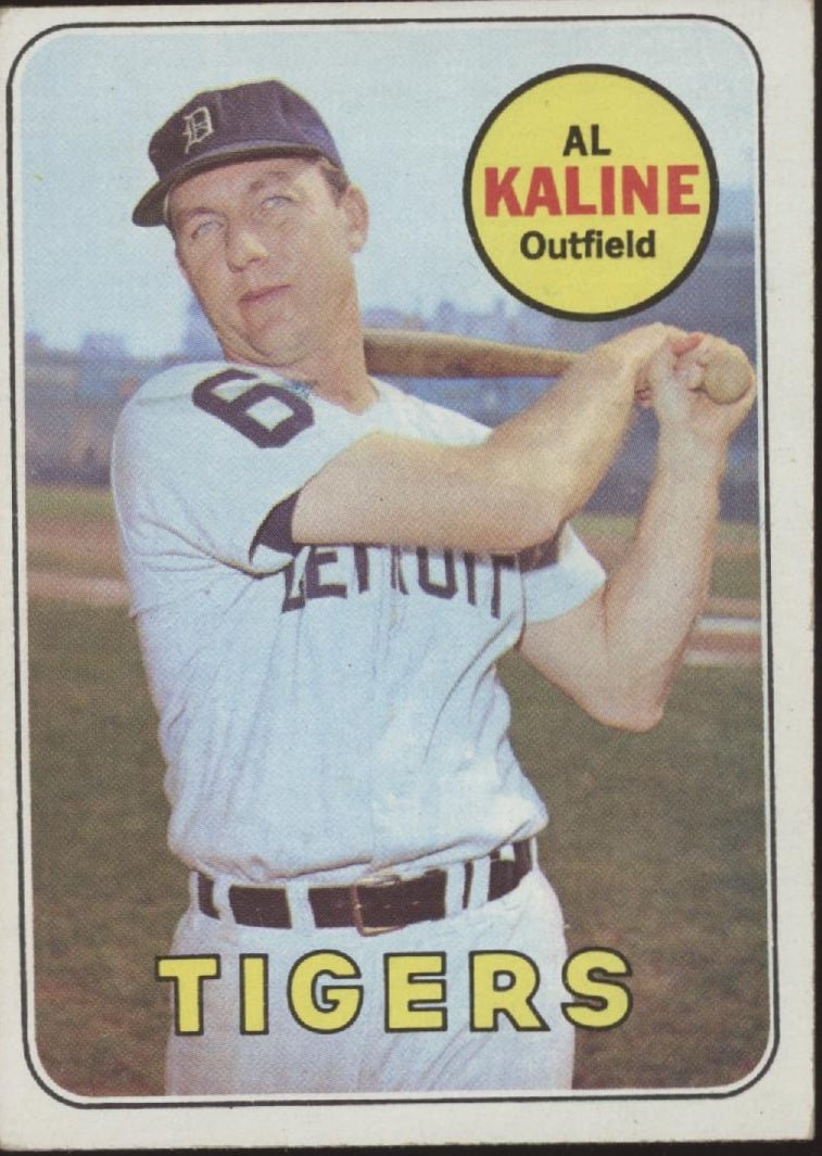 Al Kaline 1969 Topps #410 Detroit Tigers VG - Collector Store LLC