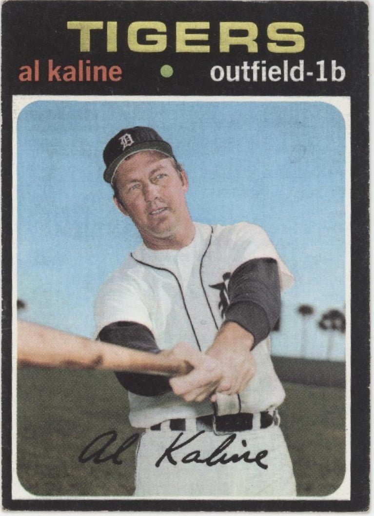 Al Kaline 1971 Topps #180 Detroit Tigers VG - Collector Store LLC