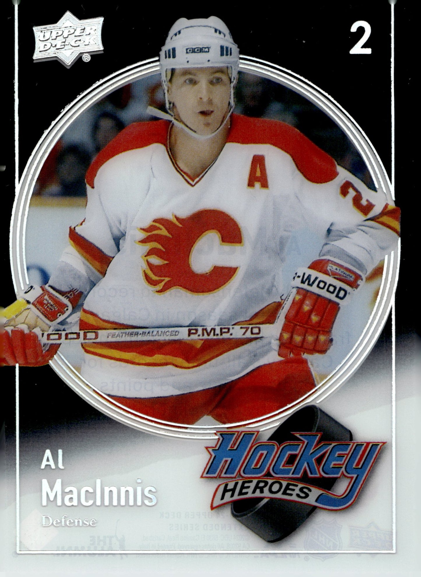 Al MacInnis 2023 - 24 Upper Deck Extended Series Hockey Heroes Clear Card #HH - 22 - Collector Store LLC