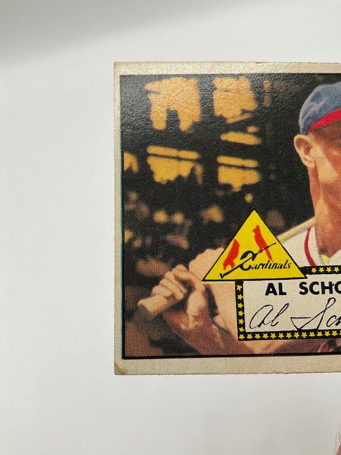 Al Schoendienst 1952 Topps #91 St. Louis Cardinals VG - EX - Collector Store LLC