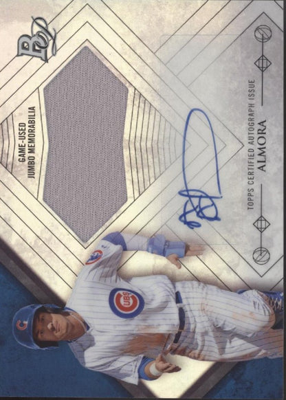 Albert Almora 2014 Bowman Platinum Refractor Swatch Auto #AJR - AA - Collector Store LLC