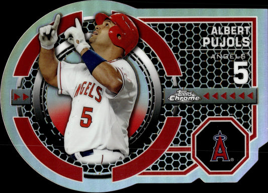 Albert Pujols 2013 Topps Chrome Dynamic Skill Die - Cut Refractor #DY - AP - Collector Store LLC