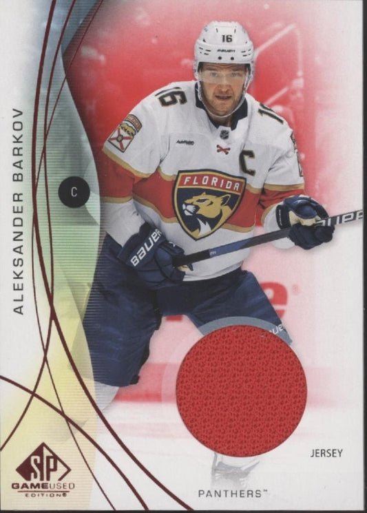 Aleksander Barkov 2024 - 25 Upper Deck SP Game Used Red Swatch 100 - Collector Store LLC