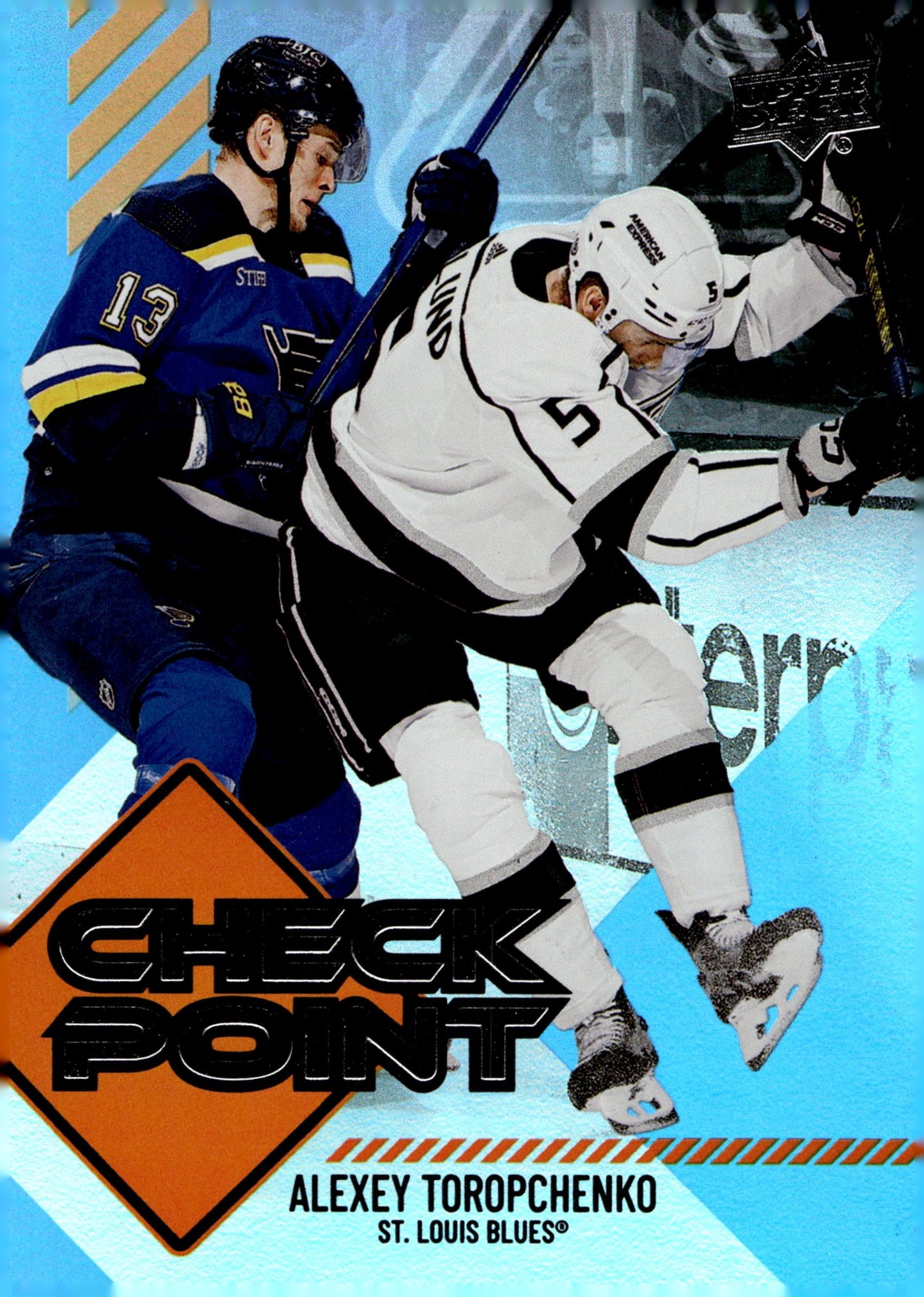 Alexey Toropchenko 2024 - 25 Upper Deck Series 1 Check Point Holo #CP - 13 - Collector Store LLC