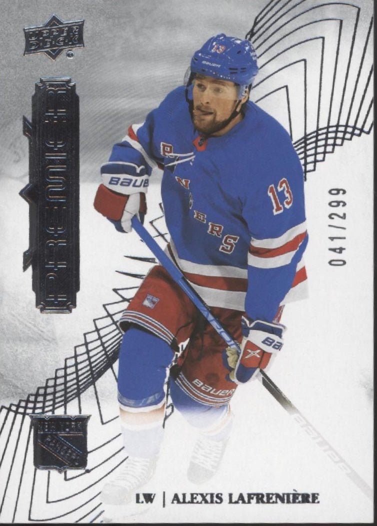 Alexis Lafreniere 2022 - 23 Upper Deck Premier 041/299 #78 - Collector Store LLC