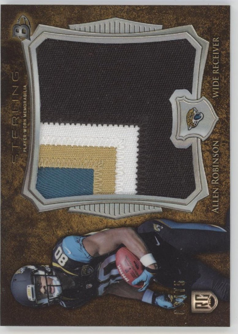 Allen Robinson 2014 Bowman Sterling Swatch RC 03/75 #BSJRP - AR - Collector Store LLC