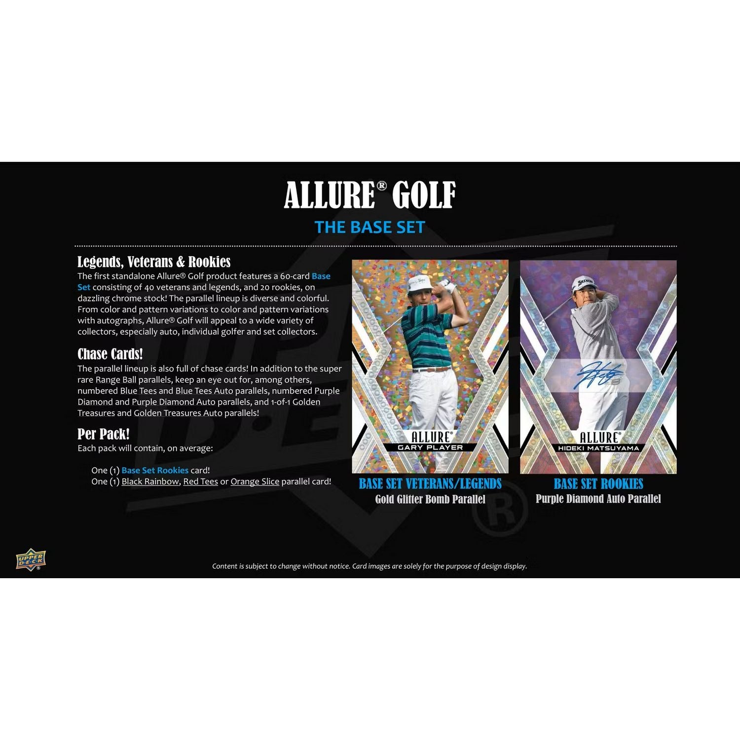 2026 Upper Deck Allure Golf Hobby Box *Contact Us To Order*、Upper Deck、kayou