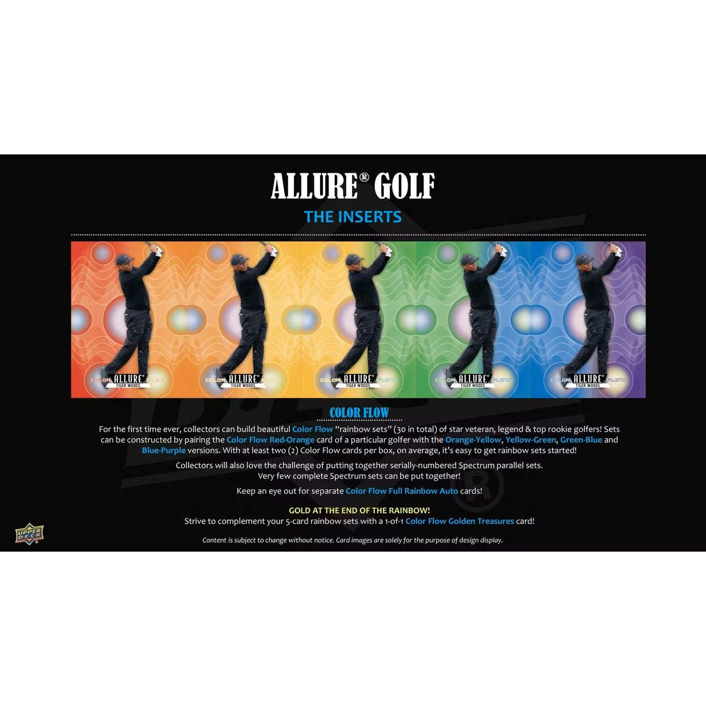 2026 Upper Deck Allure Golf Hobby Box *Contact Us To Order*
