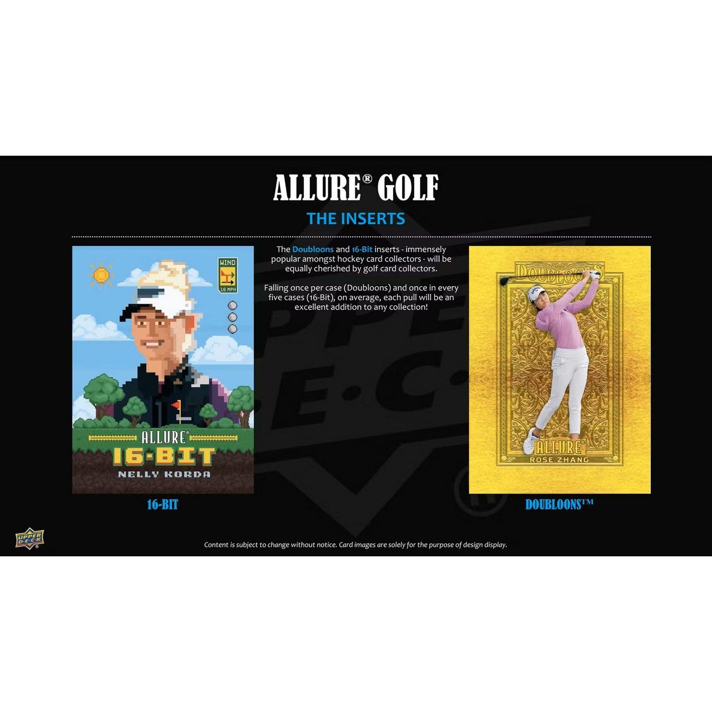 2026 Upper Deck Allure Golf Hobby Box *Contact Us To Order*