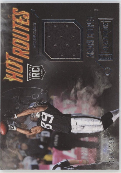 Amari Cooper 2015 Panini Playbook Hot Routes Swatch RC 196/199 #HR - AC - Collector Store LLC