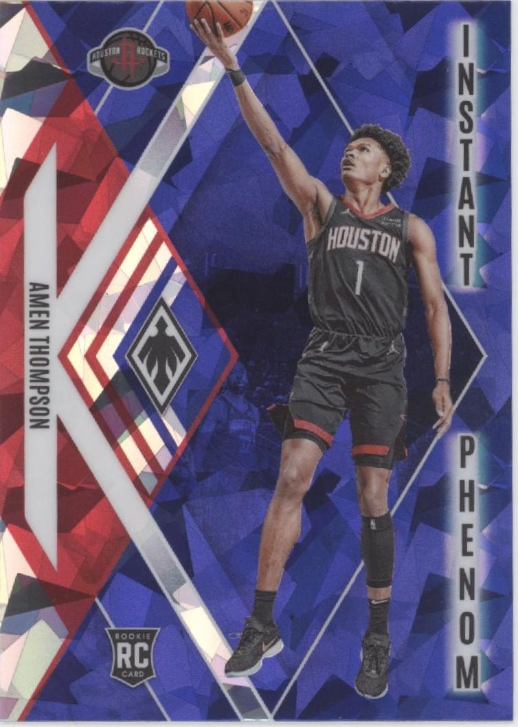 Amen Thompson 2023 - 24 Panini Phoenix Instant Phenom Purple Atomic Refractor RC - Collector Store LLC