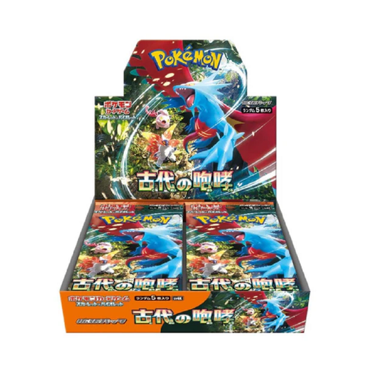 Pokemon: Ancient Roar Japanese Booster Box (sv4K)