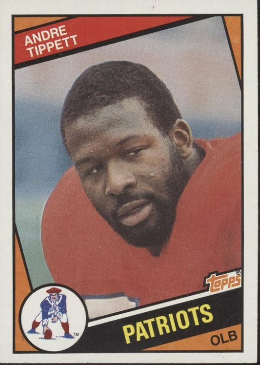 Andre Tippett 1984 Topps RC #143 New England Patriots - Collector Store LLC