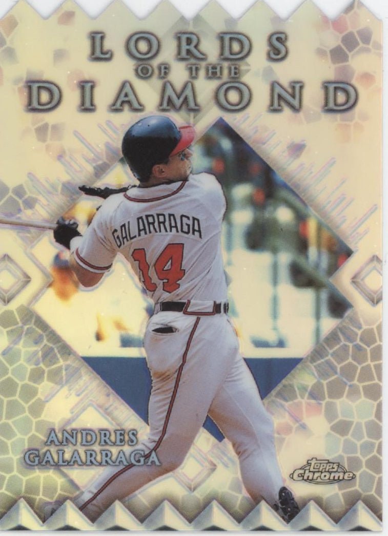 Andres Galarraga 1999 Topps Chrome Lords of the Diamond Die - Cut Refractor #LD13 - Collector Store LLC