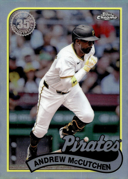 Andrew McCutchen 2024 Topps Chrome 35th Anniversary Refractor #89CU - 19 #1 - Collector Store LLC
