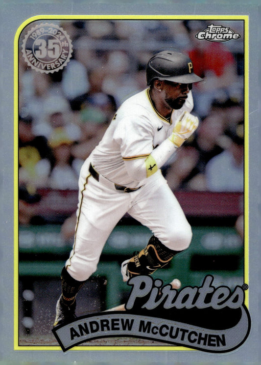Andrew McCutchen 2024 Topps Chrome 35th Anniversary Refractor #89CU - 19 #1 - Collector Store LLC
