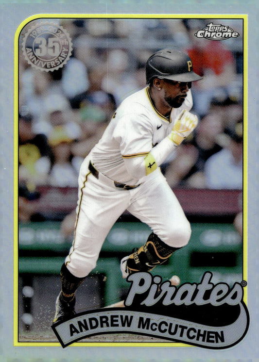 Andrew McCutchen 2024 Topps Chrome 35th Anniversary Refractor #89CU - 19 #2 - Collector Store LLC