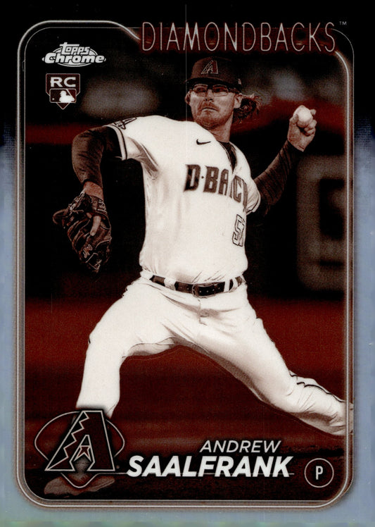 Andrew Saalfrank 2024 Topps Chrome Sepia Refractor RC #178 - Collector Store LLC