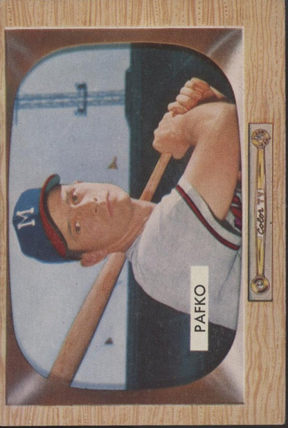 Andy Pafko 1955 Bowman #12 Milwaukee Braves VG - EX - Collector Store LLC