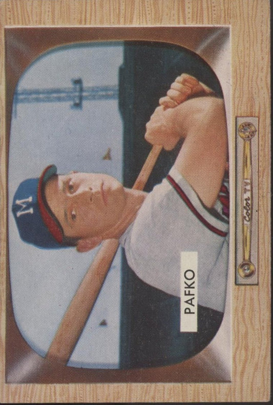 Andy Pafko 1955 Bowman #12 Milwaukee Braves VG - EX - Collector Store LLC