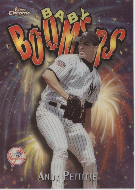 Andy Pettitte 1998 Topps Chrome Baby Bombers #BB13 - Collector Store LLC