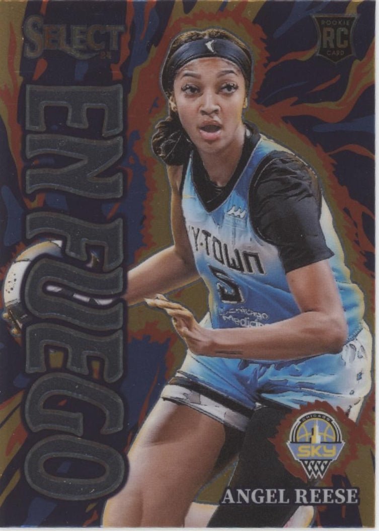 Angel Reese 2024 Panini WNBA Select En Fuego RC #8 - Collector Store LLC