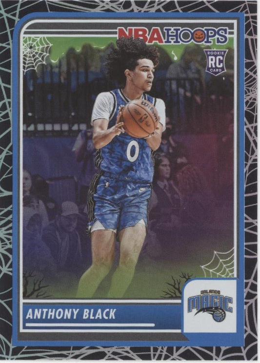 Anthony Black 2023 - 24 Panini Haunted Hoops Holo Webs RC #88 - Collector Store LLC