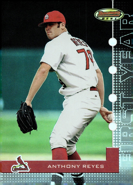 Anthony Reyes 2005 Bowman's Best First Year Foil #67 - Collector Store LLC