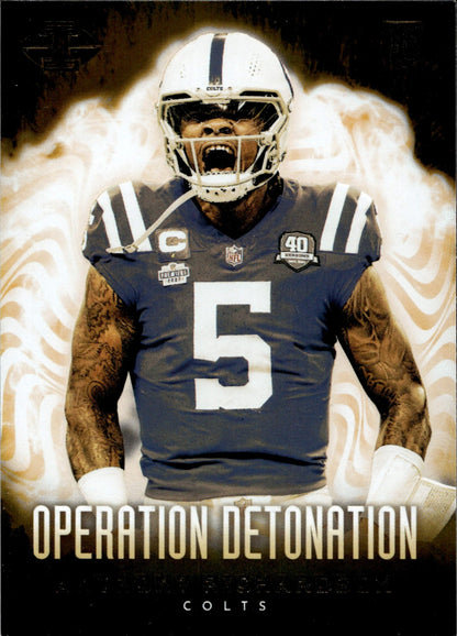 Anthony Richardson 2023 Panini Illusions Operation Detonation RC #16 - Collector Store LLC