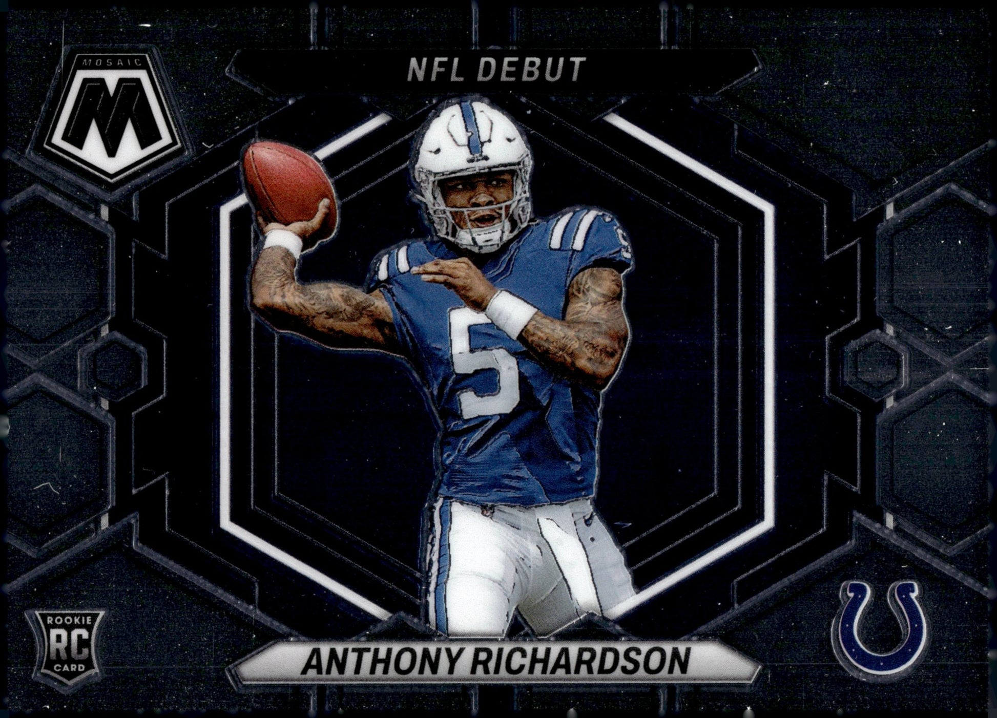 Anthony Richardson 2023 Panini Mosaic NFL Debut RC #ND - 5 - Collector Store LLC