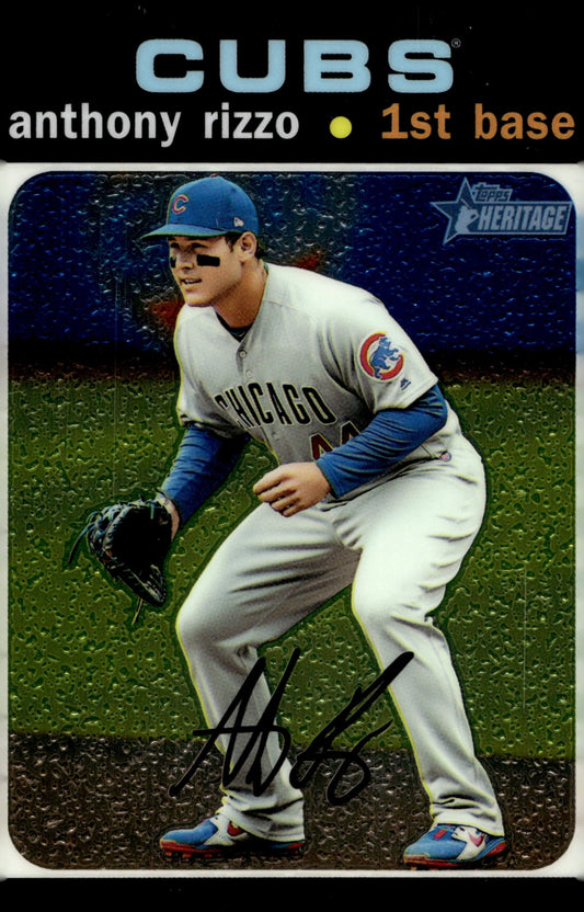 Anthony Rizzo 2020 Topps Chrome Heritage 819/999 #THC - 373 - Collector Store LLC