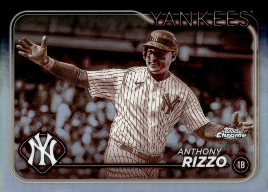 Anthony Rizzo 2024 Topps Chrome Sepia Refractor #127 - Collector Store LLC
