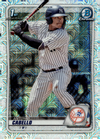 Antontio Cabello 2020 Bowman Chrome Mojo Refractor #BCP - 85 - Collector Store LLC